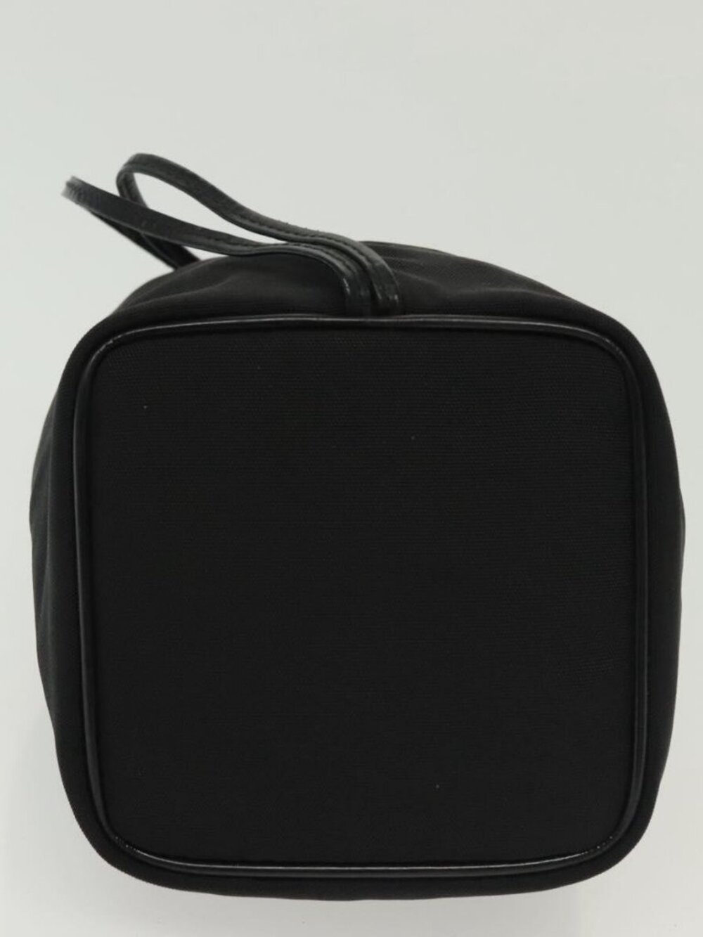Gucci Pouch Nylon Black Silver 039 0973 Auth 135018 View 6